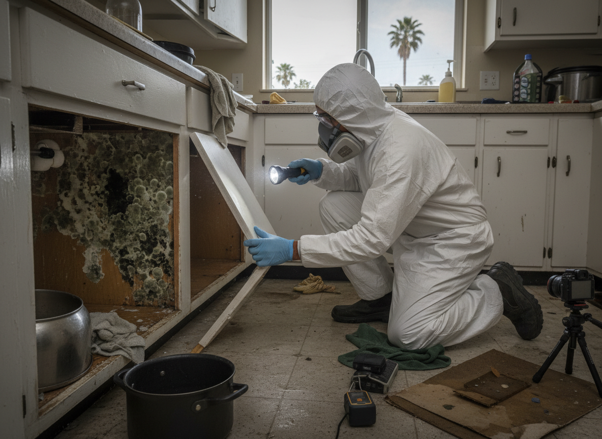 How to Inspect for Mold in Canoga Park Kitchens After Leaks