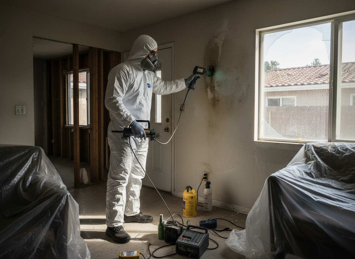 Air quality and mold testing in Canoga Park