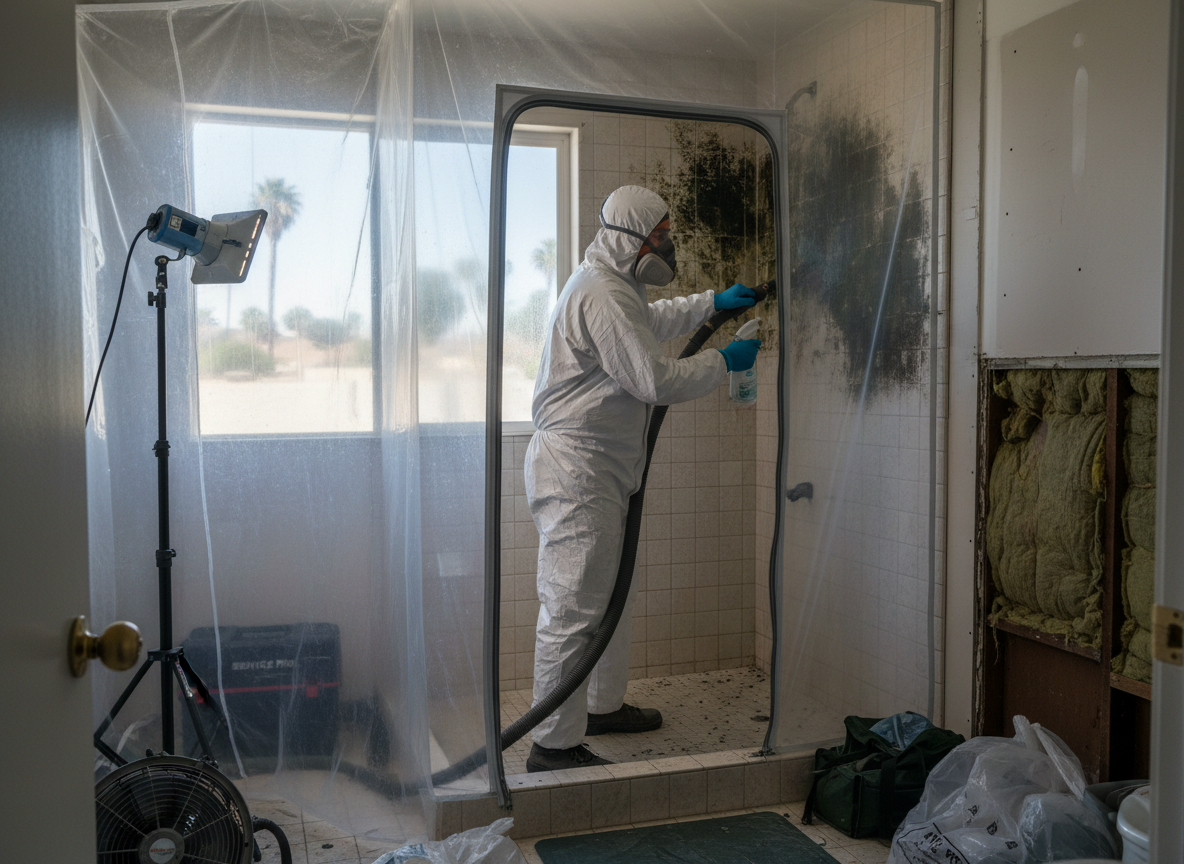 bathroom mold removal service in Canoga Park