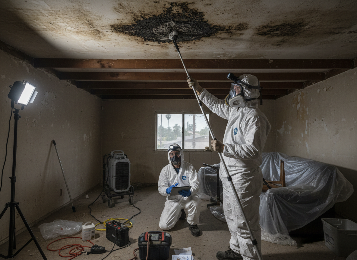 black mold inspection in Canoga Park