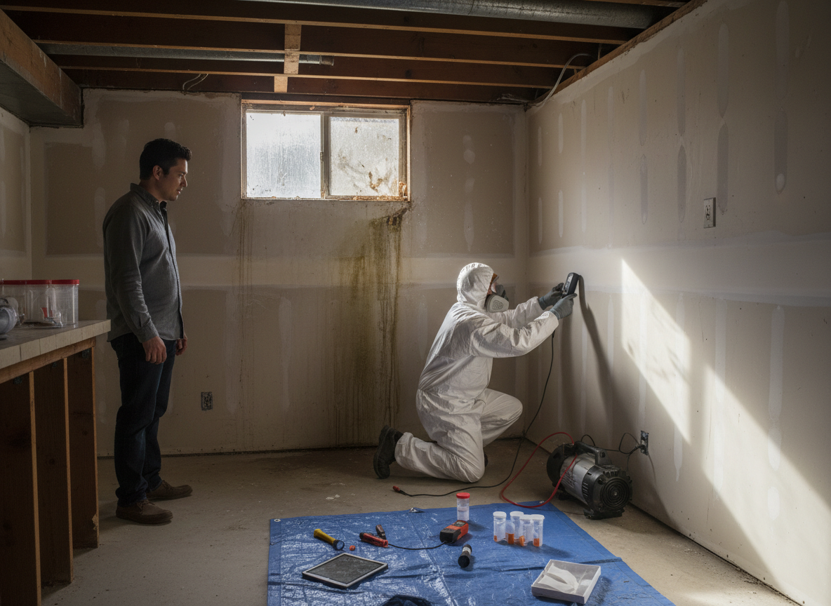 Mold inspection near me in Canoga Park